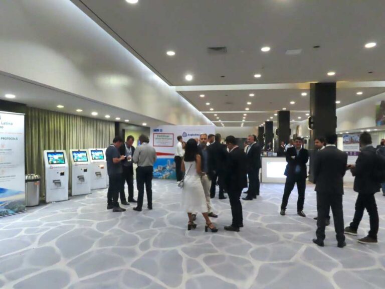 People in lobby of FLA event
