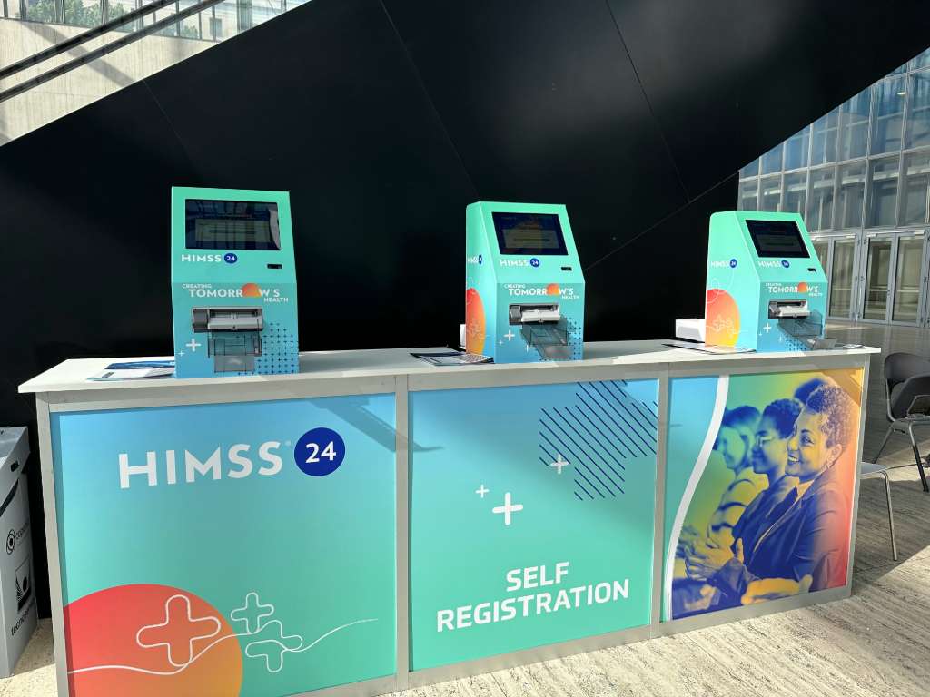 Klay minis used at HIMSS